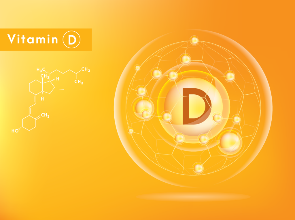 Vitamin D Molecule.