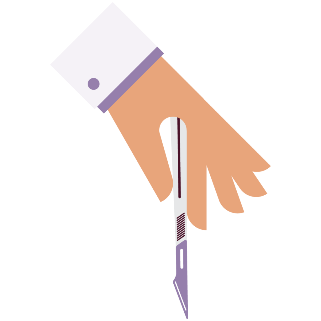 Skintel: Scalpel illustration Scalpel illustration